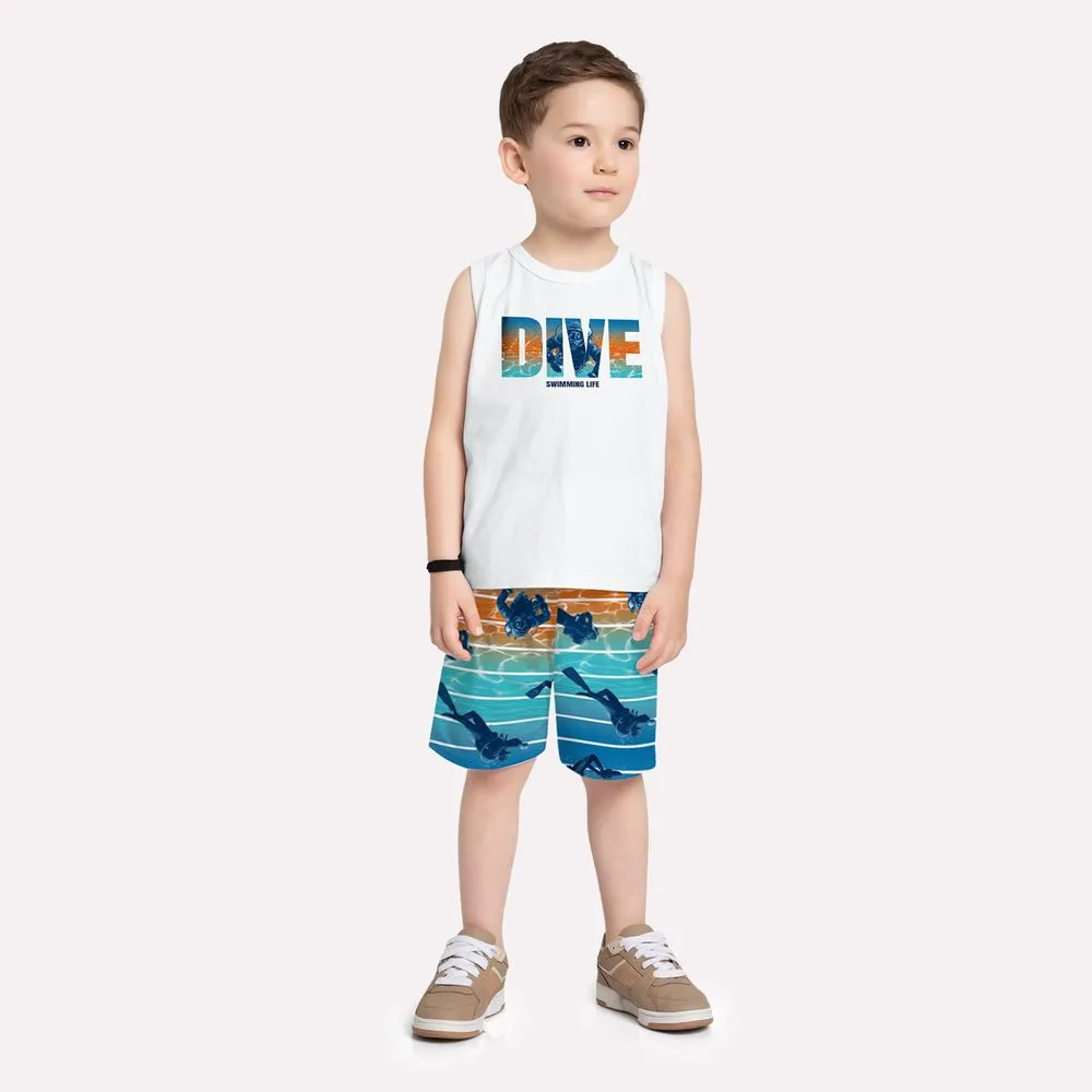 Conjunto Infantil Menino Lettering Kyly