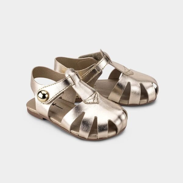 Sandália Infantil Bibi Mini Me Dourada 1102364
