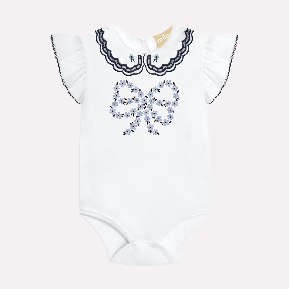 Conjunto Bebê Menina Flores Milon - Imagem 3