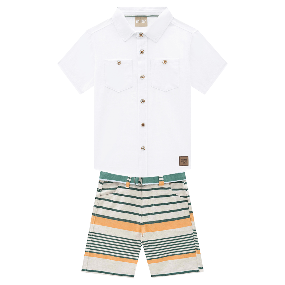 Conjunto Masculino Primeiros Passos Milon 15509