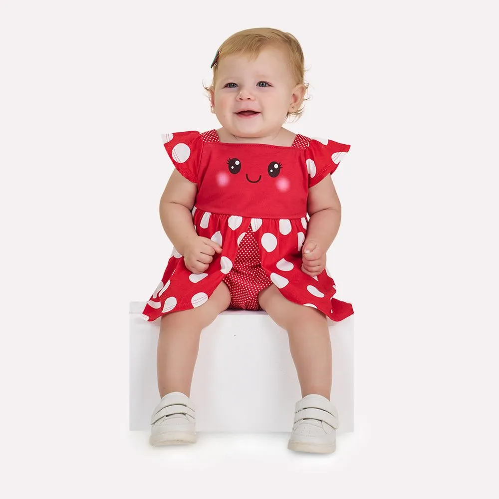 Macaquinho Bebê Menina Joaninha Kyly