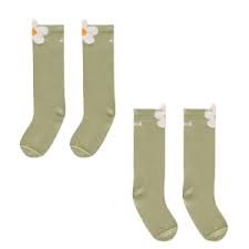 Kukiê - Meia Infantil Menina Kukie Verde - Imagem 2