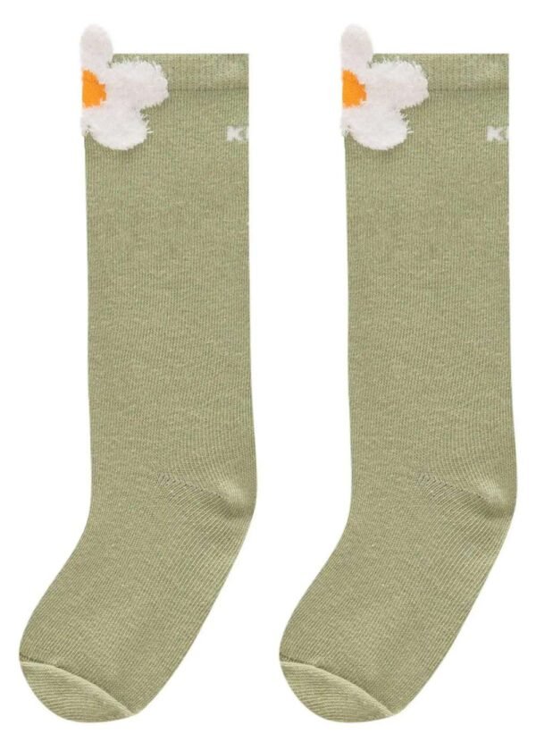 Kukiê - Meia Infantil Menina Kukie Verde