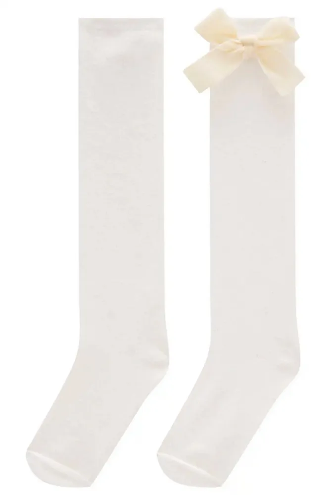 Meia Menina Infantil 3/4 com Laço 78067 Kukiê - Imagem 2