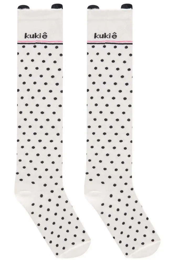 Meia Menina Infantil 3/4 Panda 78061 Kukiê - Imagem 2