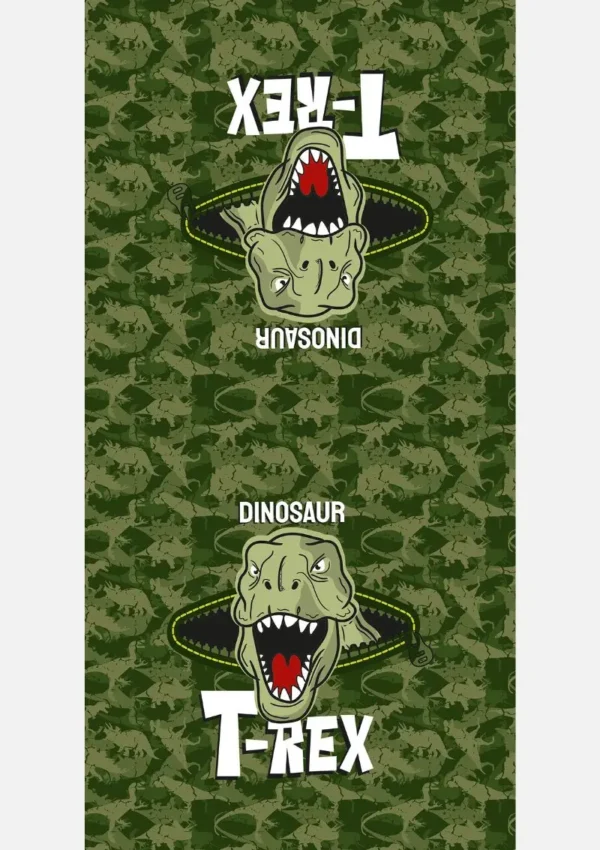 Toalha De Banho Marujos E Sereias Estampada Dinossauro