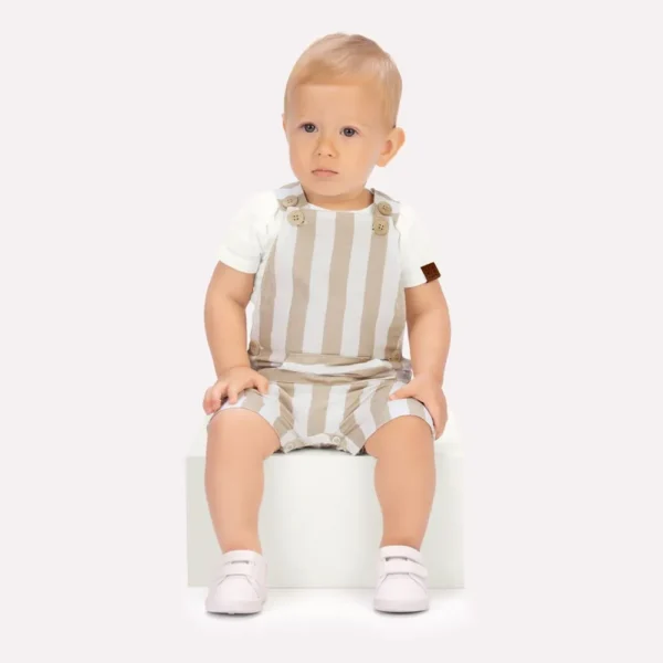 Conjunto Bebê Menino Listras Milon