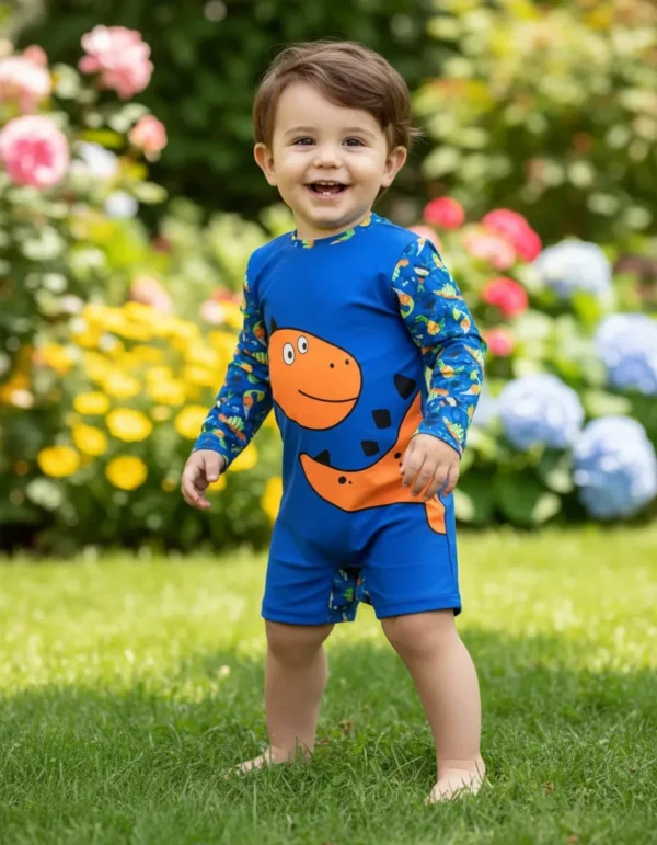 Macaquinho Bebê Dino Marujos E Sereias