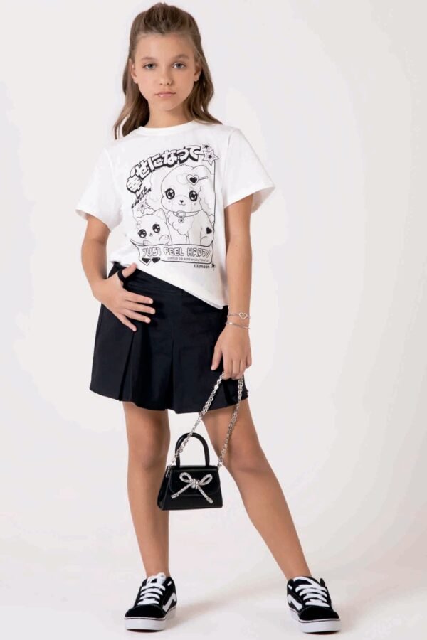 Camiseta comfy em meia malha Lilimoon