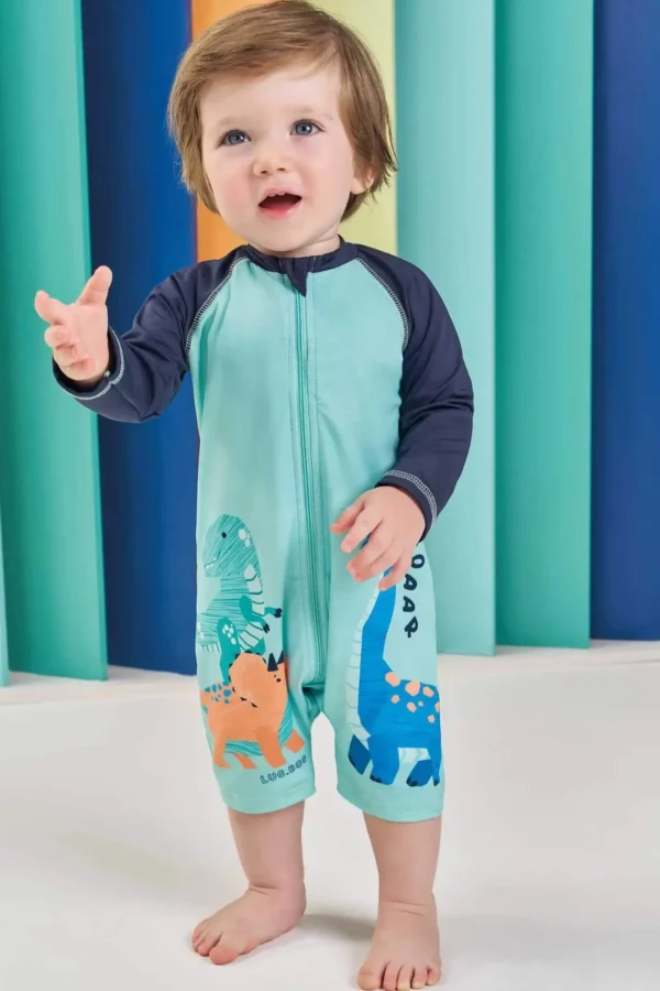 Macacão em Malha UV Dry com Proteção UV50+ 88672 LucBoo Bebê Menino