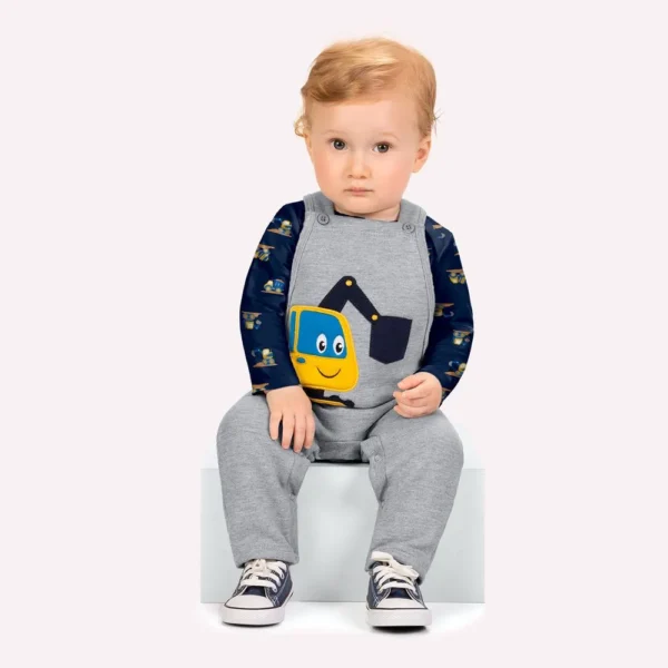 Conjunto Bebê Menino Bordado Kyly