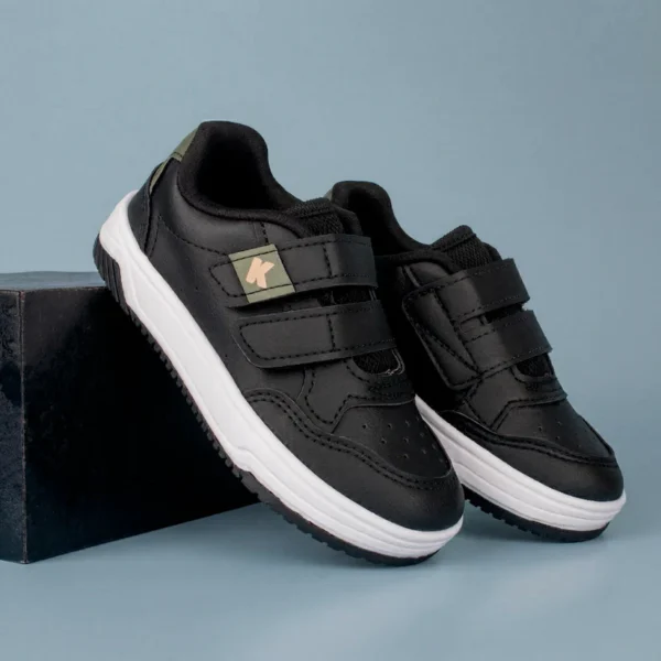 TENIS KIDY HAPPY PRETO/VERDE MILITAR