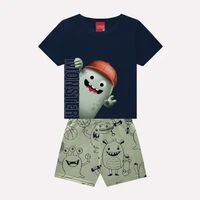 Conjunto Infantil Menino Monstrinhos Kyly - Imagem 2