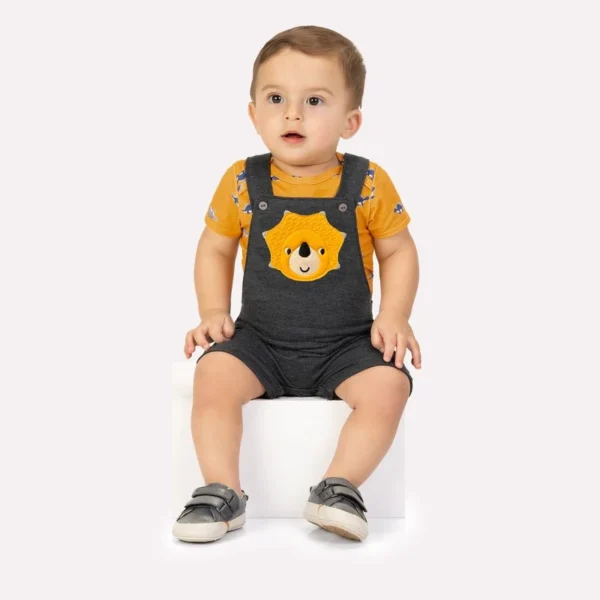 Conjunto Bebê Menino Bordado Kyly