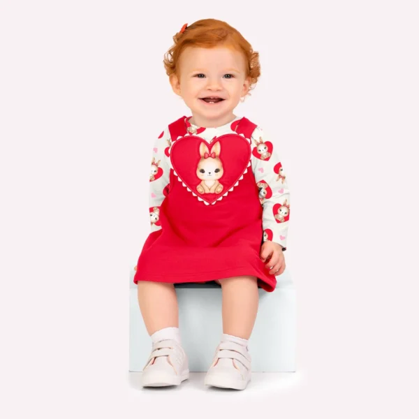 Conjunto Bebê Menina Coelinhos Kyly