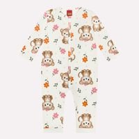Macacão Infantil Menina Bordado Kyly