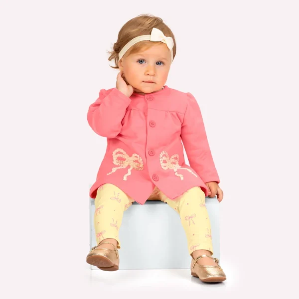 Conjunto Bebê Menina Laços Kyly