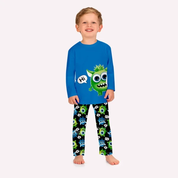 Pijama Infantil Menino Monstrinhos Kyly
