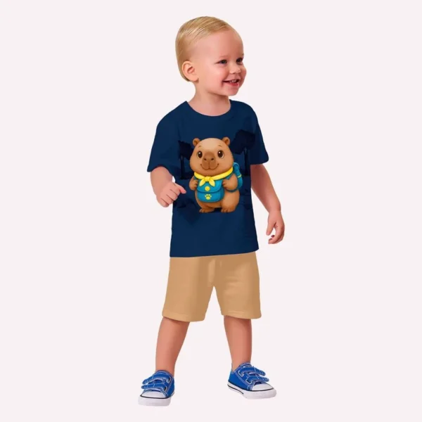 Conjunto Infantil Capivara Menino Kyly