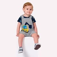 Conjunto Bebê Menino Bordado Kyly