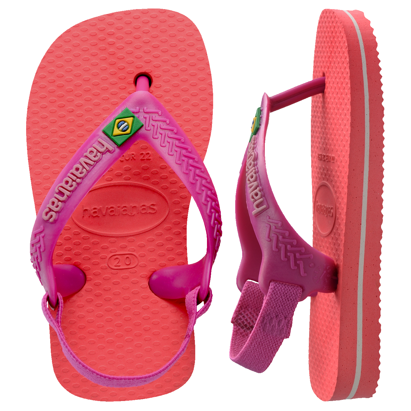 Chinelo Havaianas Baby Brasil Logo - AMARELO - Imagem 4