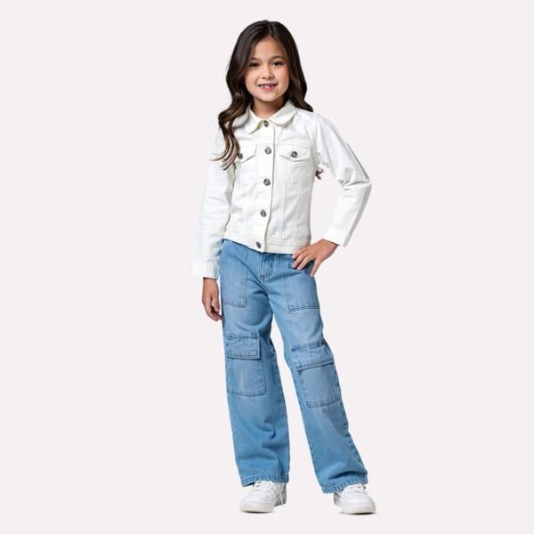 Calça Infantil Menina Wide Leg Mania Kids