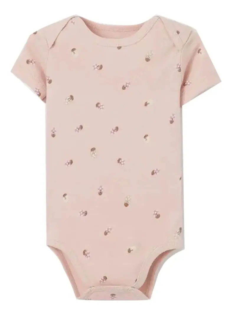 Kit Hering Com 3 Bodies Bebê Menina Em Ribana Multicolorido - Imagem 4