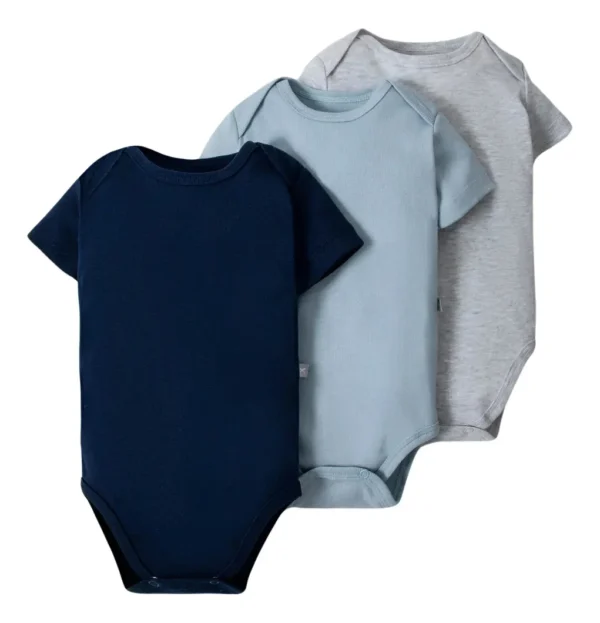 Kit Com 3 Bodies Hering Multicolorido