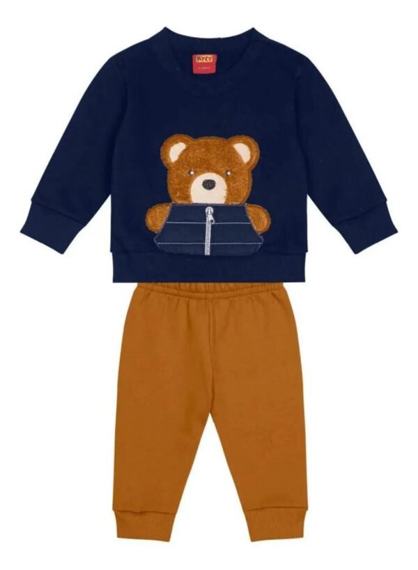 Conjunto Infantil Masculino Bordado Inverno, Kyly