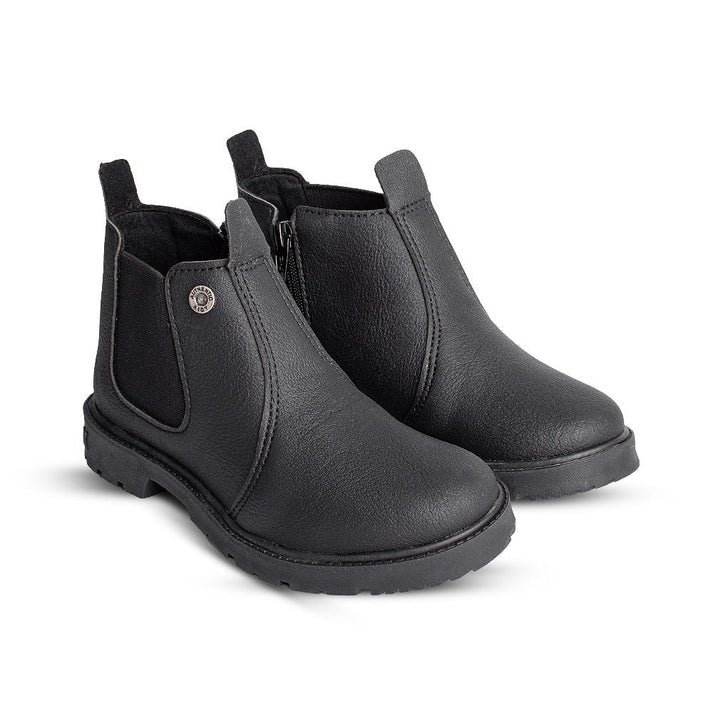 Bota Coturno Infantil Menino Kidy Max Preto Jequinha Inverno SKU:03100950007-22 - Imagem 2