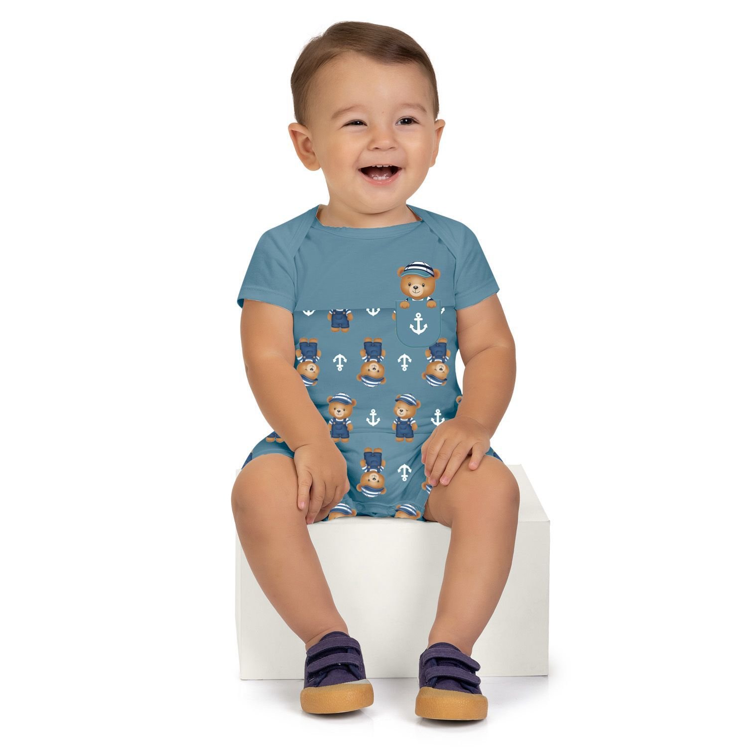 macaquinho urso marinheiro kyly ref 10001946