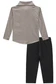 Conjunto de Camisa em Tecido Malibu e Calça Skinny em Moletwill com Elastano 90202 LucBoo Bebê Menino - Imagem 2
