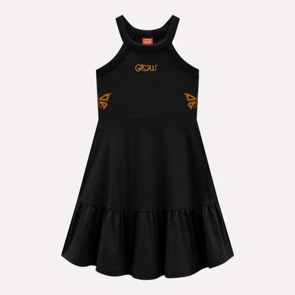 Vestido infantil menina borboleta Kyly ref 1001836