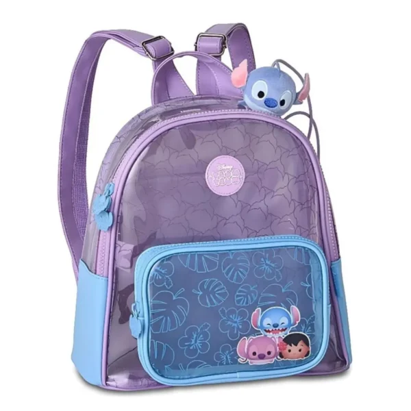 Mochila De Costas Tsum Tsum Com Boneco Stitch De Imã - Clio