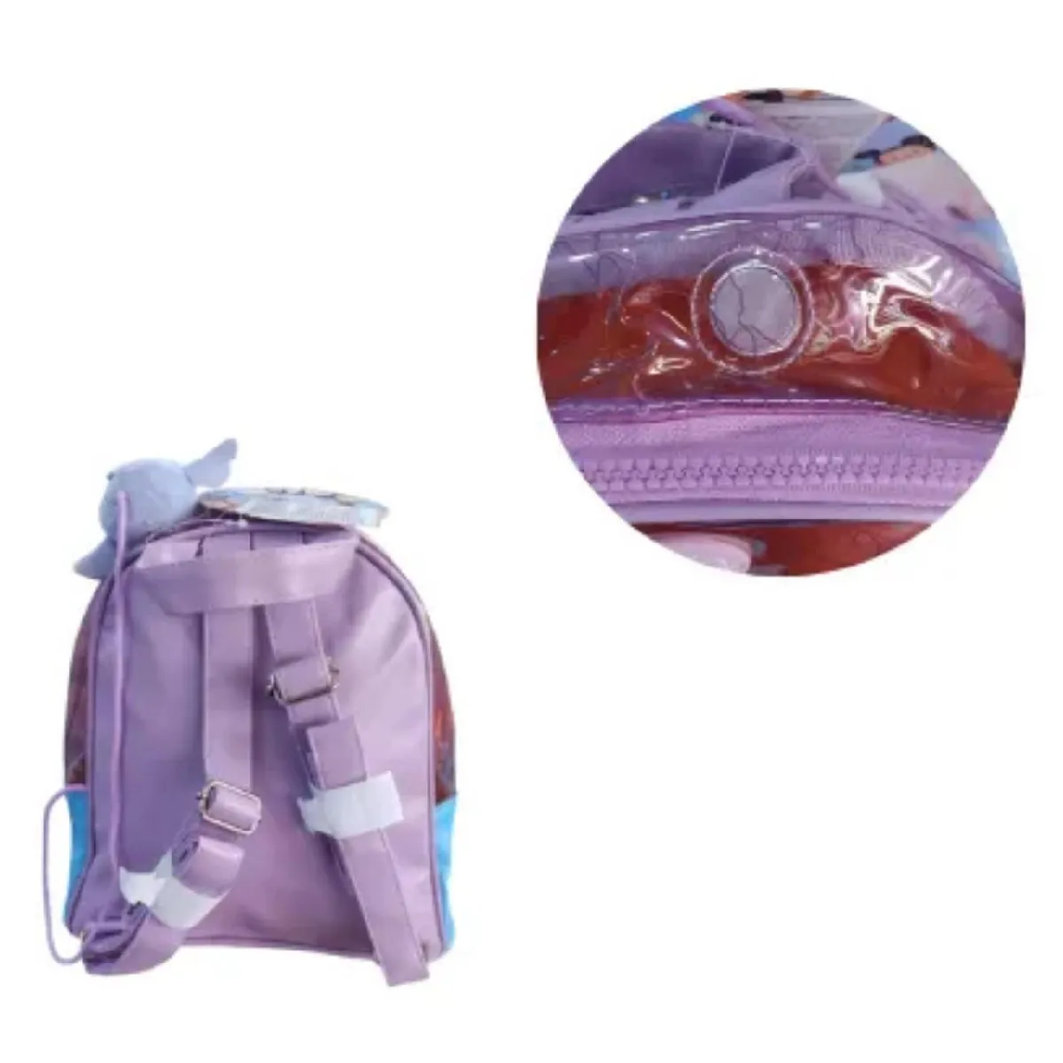 Mochila De Costas Tsum Tsum Com Boneco Stitch De Imã - Clio - Imagem 4
